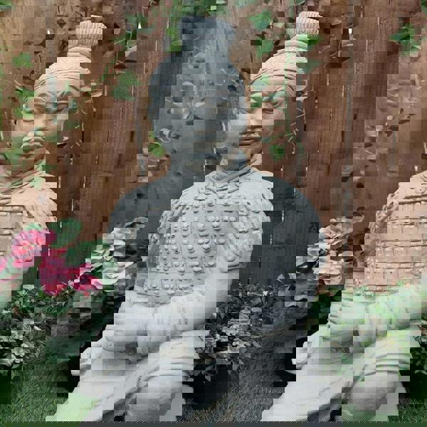 Stone Cast Japanese Samurai Garden Ornament Male Statue Chinese Statue