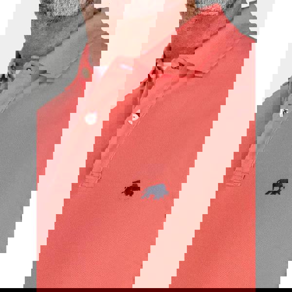 Raging Bull Mens Classic Organic Polo Shirt - Watermelon - 