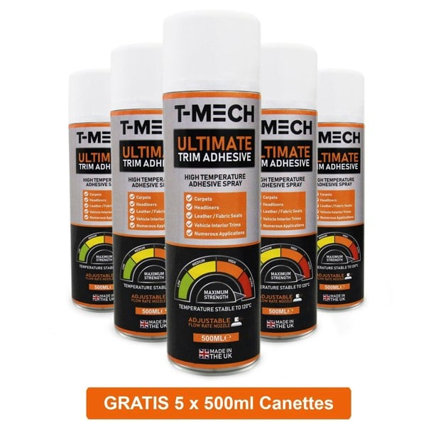 T-mech 11sqm Anthracite Van Lining, Glue & VW Transporter Rack