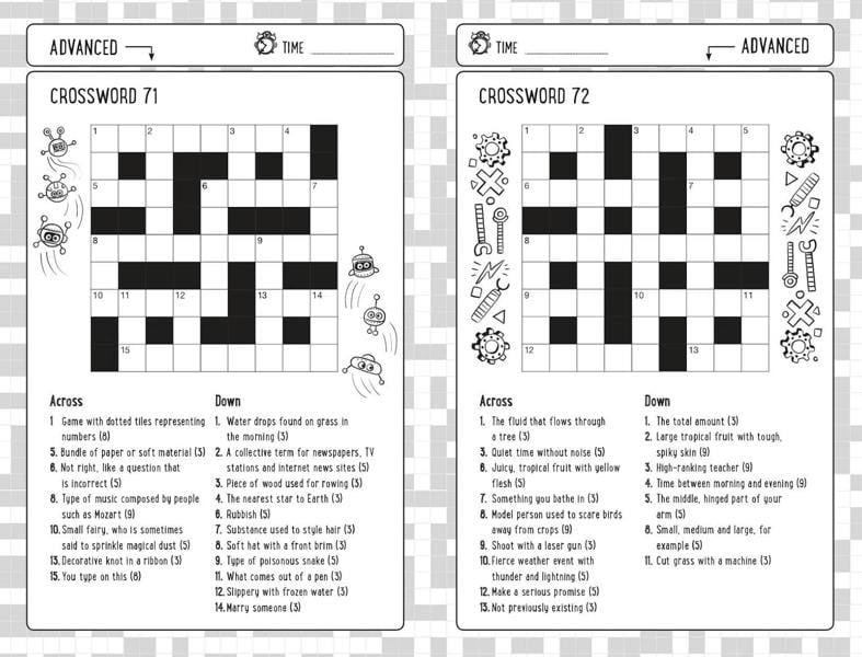 Crossword Challenges for Clever Kids by Dr Gareth Moore: More than 130 Puzzles to Exercise Your Mind