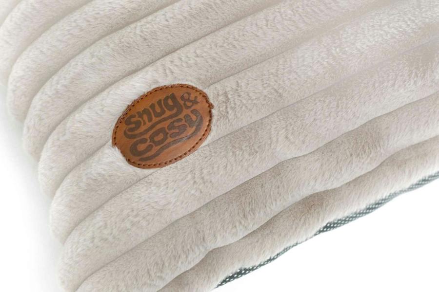 Alaska Faux Fur Dog Pet Cushion Washable Non-Slip - Dog Cushion for dogs Snug and Cosy Pets