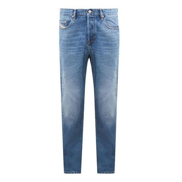 Diesel Mens D-Viker Jeans - Blue - 