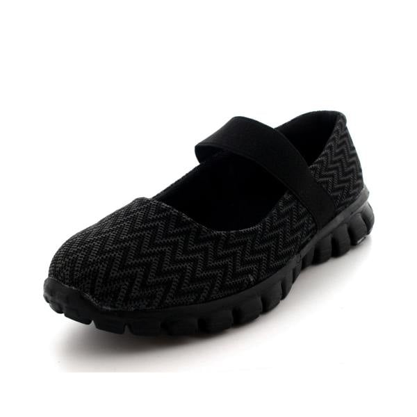 VIVA Womens Running Walking Low Top Sports Work Shoe Gym Mary Jane Trainers