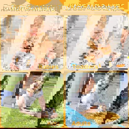 Dyzi Montessori Sensory Cube Cognition Engaging Toy for Baby And Toddler Motor Skill Development