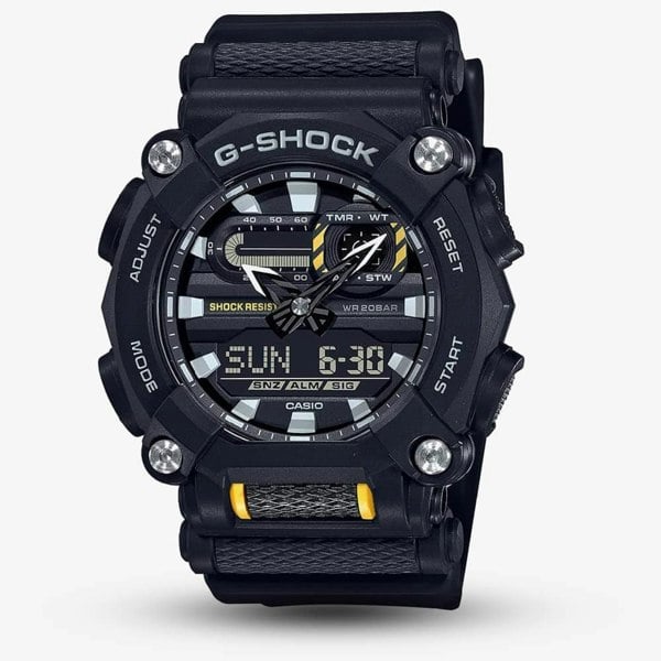 Casio G-Shock Heavy Duty Black Watch GA-900-1AER