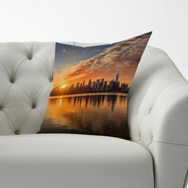 Warren Reed New York At Sunrise Cushions