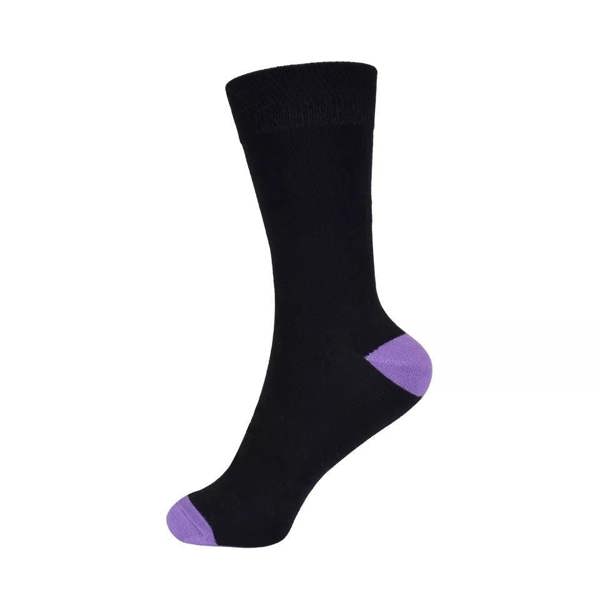 BAMBOO Mens 3 Pack Bamboo Heel & Toe Socks SK860