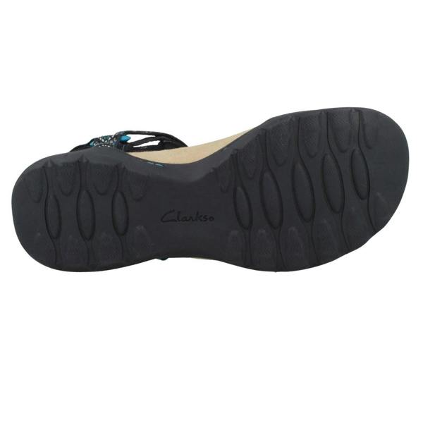 Clarks Ladies Clarks Aztec Detailed Strappy Sandals Amanda Step