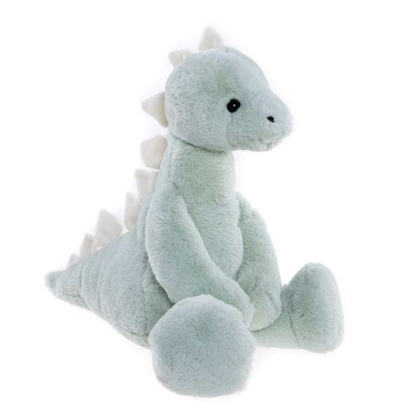 Charlie Bears Stevie Stegosaurus - Bear & Me Peppermint Green L Stuffed Animal Dinosaur Plush Toy