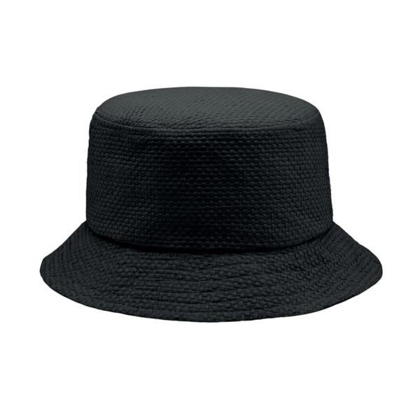 MidOcean Bilgola+ Paperstraw Bucket Hat - Black - 