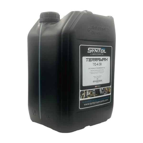 Syntol Terramax TO-4 30 Mineral Transmission Oil ALLISON C-4 TES-439 CAT T0-4 20L