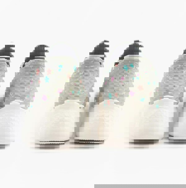 Skechers GO WALK FLEX - SUNSET ROSE Womens Trainers Gray/Lavender