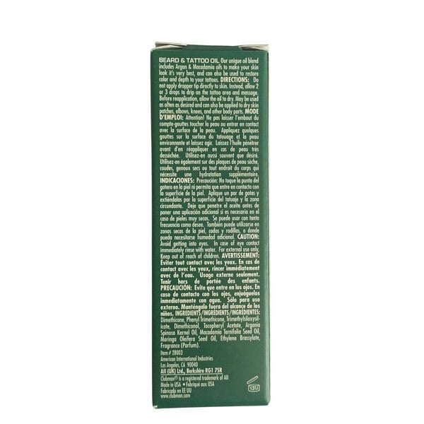 Clubman Pinaud Beard and Tattoo Oil 30ml