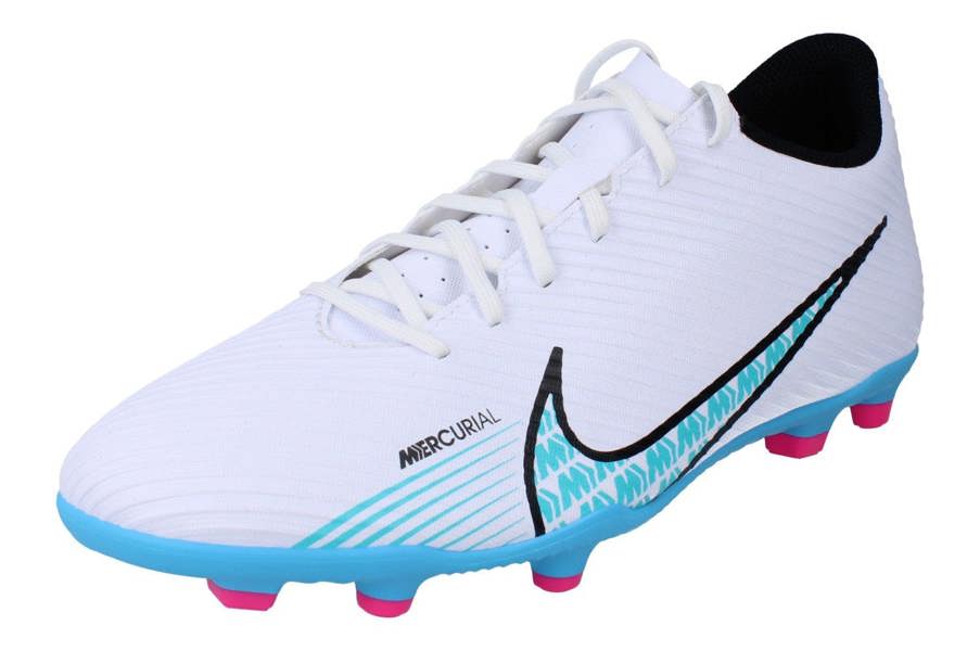 Nike Vapor 15 Club Fg/Mg Mens Football Boots Dj5963 Sneakers Shoes  146 - White Baltic Blue Pink Blast 146 - Photo 0