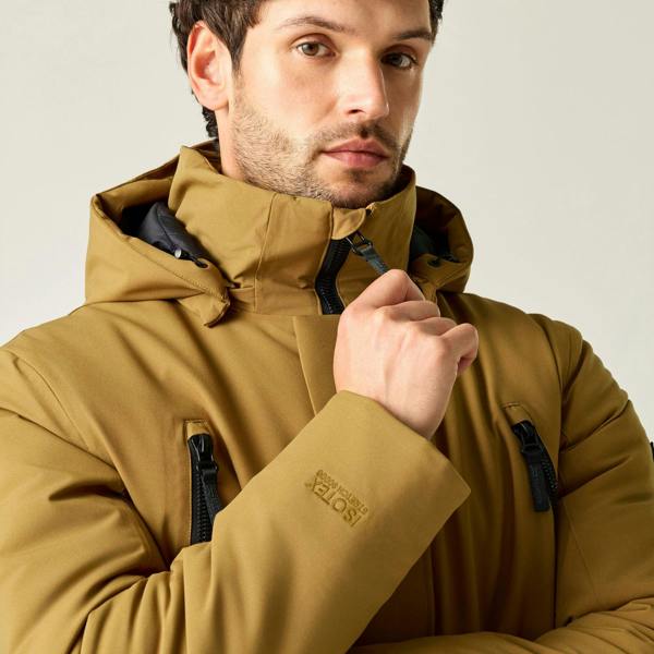 Regatta Mens Marron Waterproof Insulated Jacket - Rich Tan - 