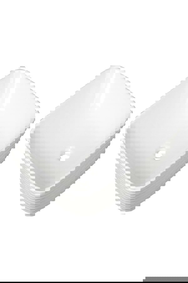 Living and Home Square Countertop Bathroom Vessel Sink Bowl