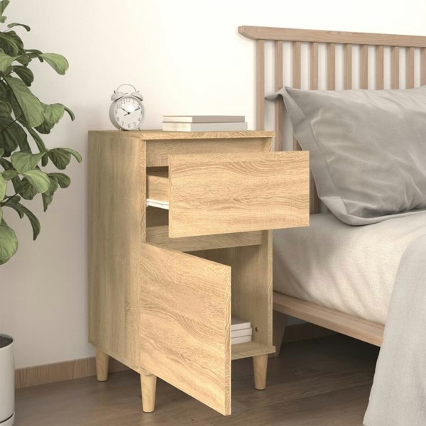 Berkfield Bedside Cabinet Sonoma Oak 40x35x70 cm