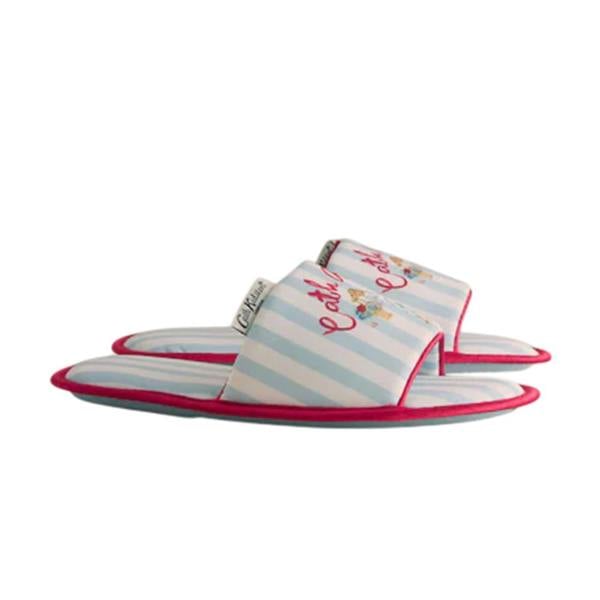 Cath Kidston Womens/Ladies Open Toe Slippers - Blue - 