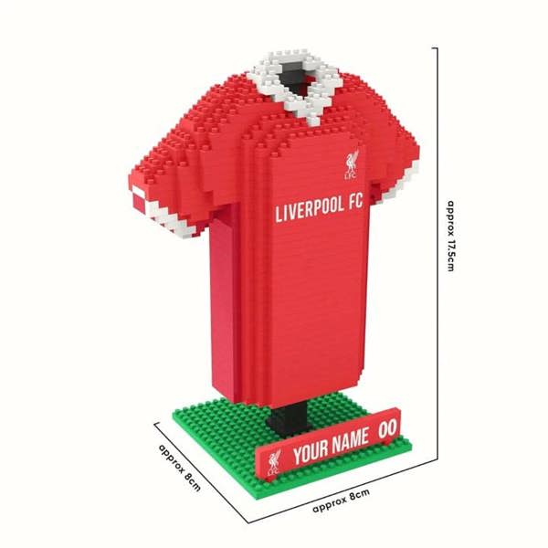 Liverpool FC BRXLZ Personalised Shirt, BRXLZ, Sports, Gift