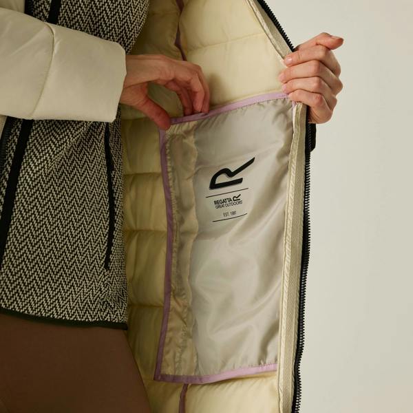 Regatta Womens/Ladies Amara Padded Jacket - Light Vanilla - 