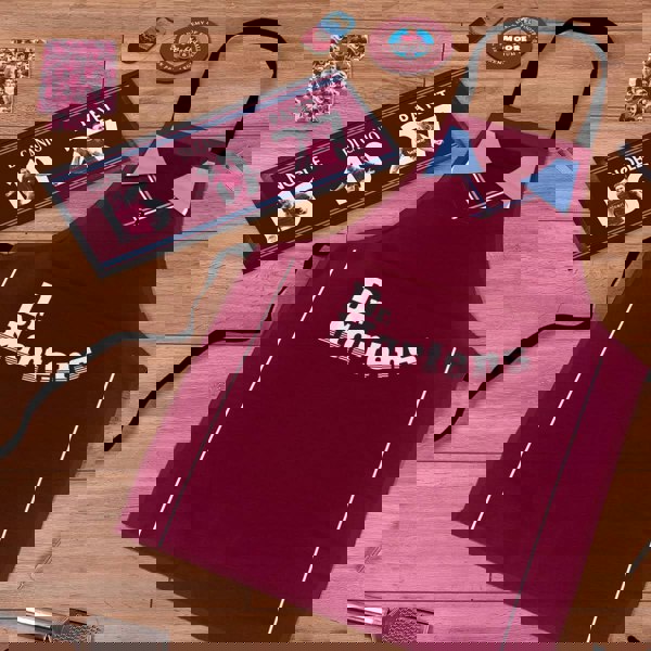 BritishmadeGifts Hammers Football Fan - Retro Bar Box - The Perfect Time Capsule Gift Box for Football Lovers