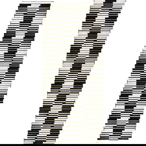 Velours Panel Design Black & Cream