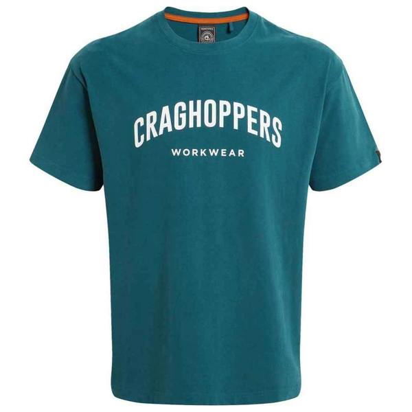 Craghoppers Mens Batley Work T-Shirt - Dark Aegean Blue - 