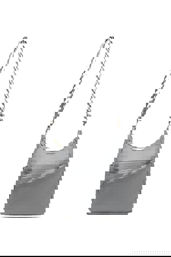 Pluspup Shoulder Bag with Multiple Compartments and Zipper Closure