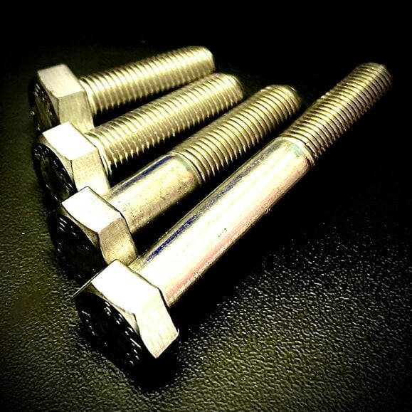 Fixaball UNF 1/4" Hex Bolt Set Screw A2 304 Stainless Steel DIN931