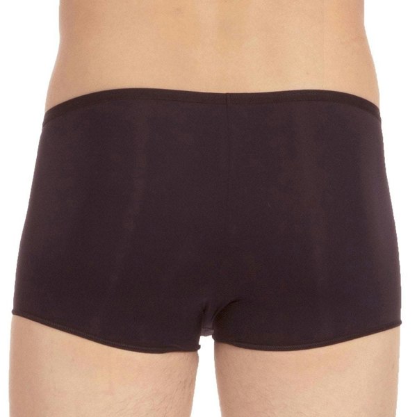 Hom Plumes Boxer Trunk, Black