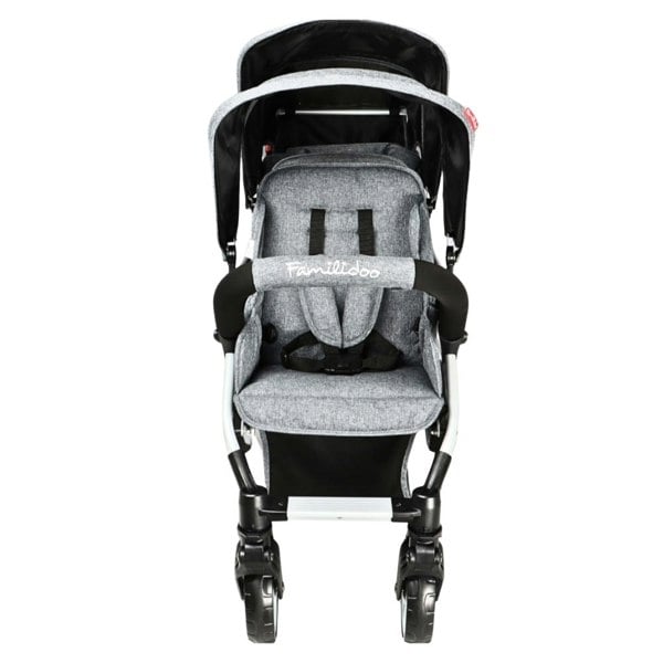 Familidoo Triple Stoller front view
