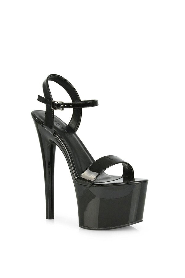XY LONDON Statement Strappy Sky High Stiletto Platform Heels