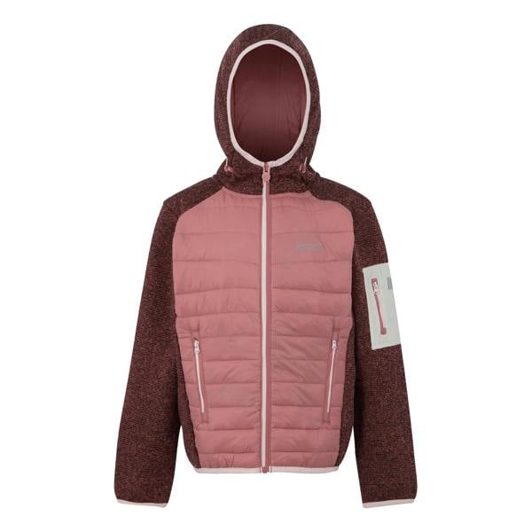 Regatta Childrens/Kids Newhill Hybrid Jacket - Dusty Rose