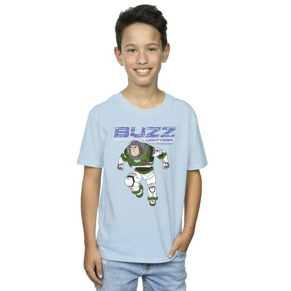 Disney Boys Lightyear Buzz Jump To Action T-Shirt - Baby Blue