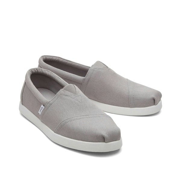 TOMS Alp FWD Canvas Men's Drizzle Grey Espadrilles