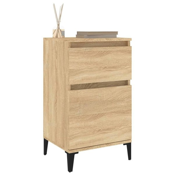 Berkfield Bedside Cabinet Sonoma Oak 40x35x70 cm