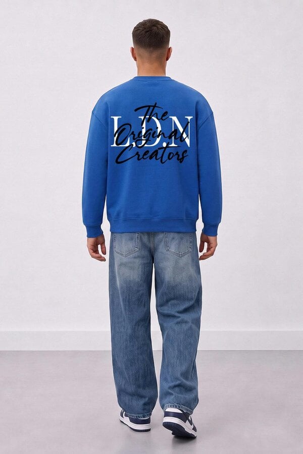 London Attitude Relaxed Fit LDN Original Creators Sweatshirt