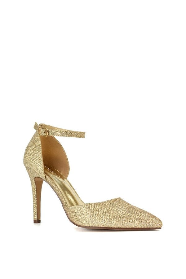 XY LONDON D'Orsay  Stiletto Heel Bridal Court Shoes