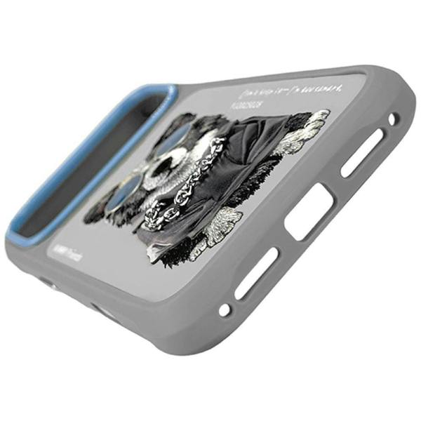 Nimmy Friends Nimmy Glasses Cool Dog Case with MagSafe for iPhone 17 Pro 6.3" Grey Blue - N-YJ-IP17-PRO-028