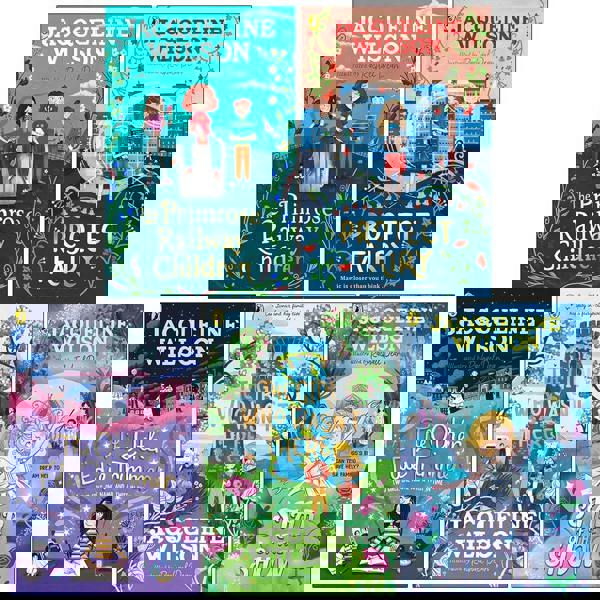 Jacqueline Wilson 5 Books Set (The Girl Who Wasn't there, The Other Edie Trimmer, The Primrose Railway Children, Project Fairy, Star of the Show)