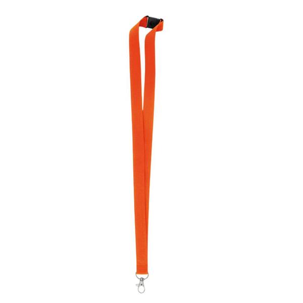 MidOcean Wide Lany Hook Lanyard - Orange - 