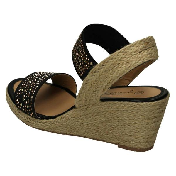 Savannah Ladies Savannah High Wedge Sandals F10908