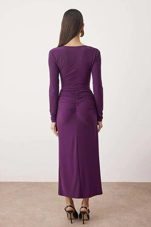 WOVCOR Maxi Lined Dress