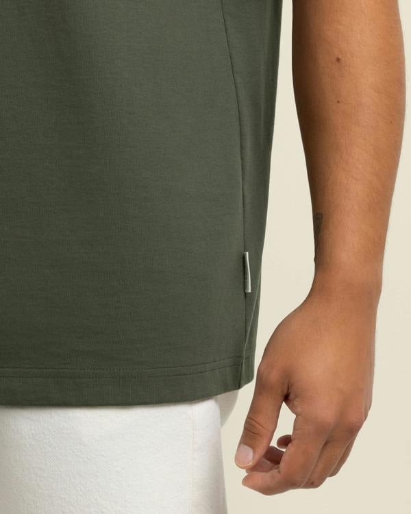 Larsson & Co Erikson - Contrast Trim T-Shirt