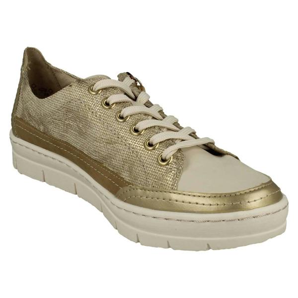 Remonte Ladies Remonte Casual Lace Up/ Zip Fastening Shoes With Removable Insoles D5826