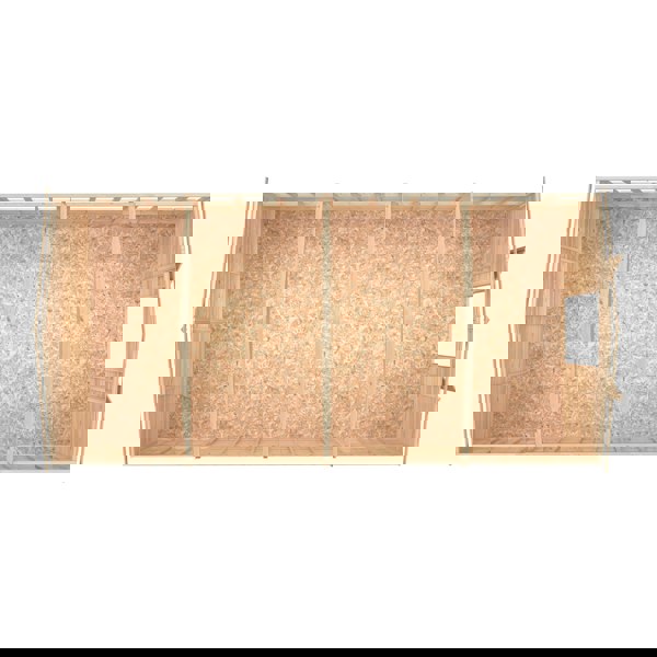 Shire Overlap Double Door 10x20 value storage shed