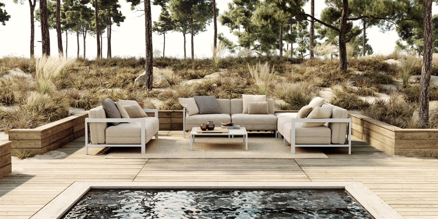 Domkapa Aveiro Luxury Outdoor Left Side Armchair