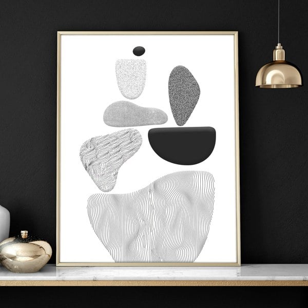 Art Home Office | Set of 3 wall art prints