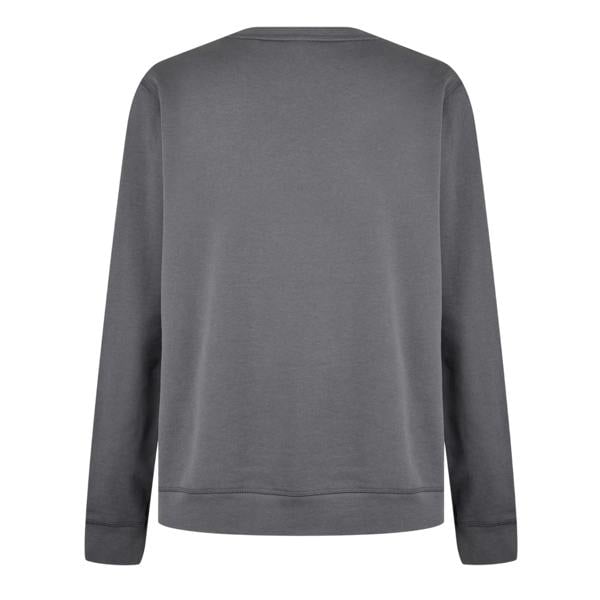 Boss Mens Westart Premium Cotton Crew Neck Sweatshirt - Charcoal - 