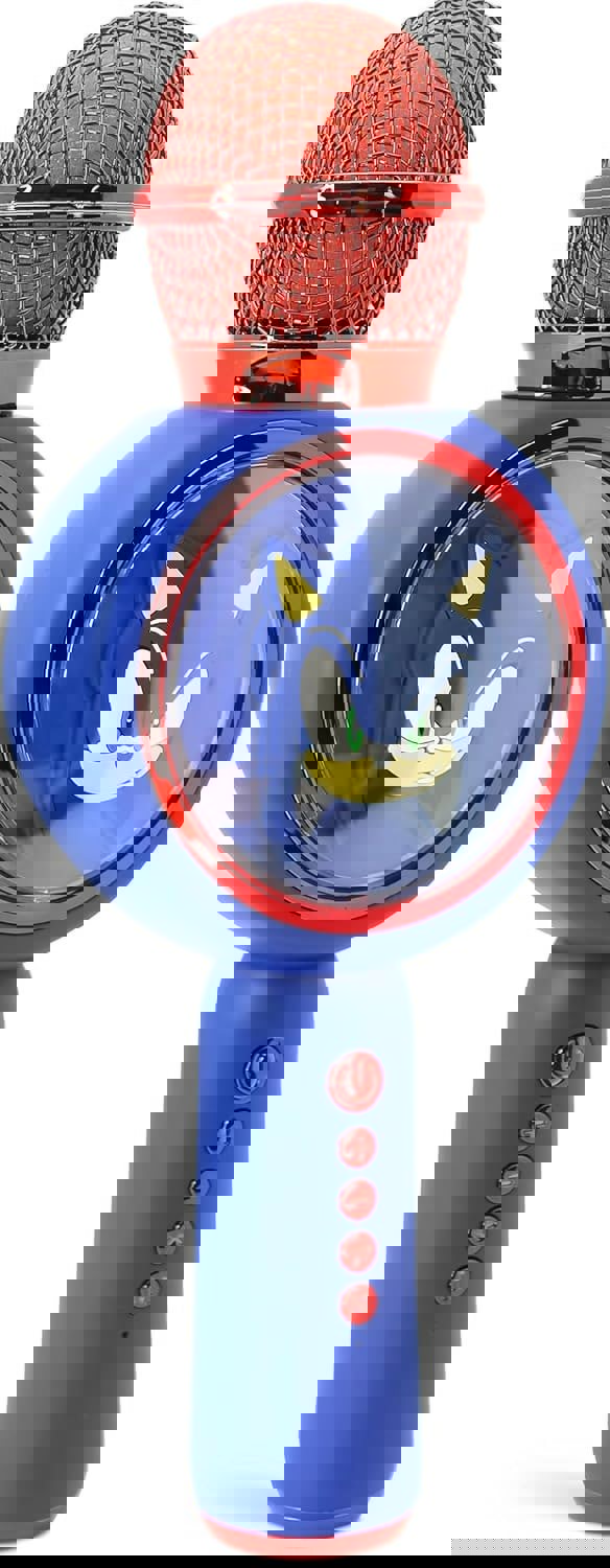 OTL | Sonic The Hedgehog Karaoke Microphone and Wireless Speaker with LED Lights